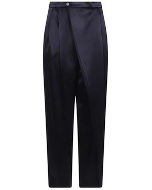 Alberta Ferretti Wide Trousers - Azul