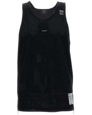 Satisfy Tops ,Zwart ,Nylon Space-O Singlet