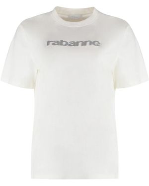 Rabanne T-Shirts - White