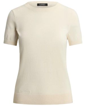 Ralph Lauren Round-Neck Knitwear - Neutro
