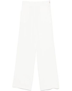 Patrizia Pepe Wide Trousers - White