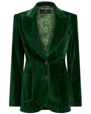 Etro Blazers - Vert