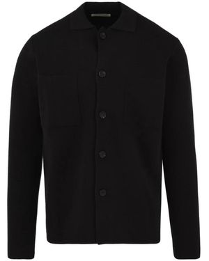 FILIPPO DE LAURENTIIS Light Jackets - Black
