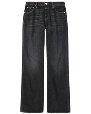 Closed Wide Jeans - Negro