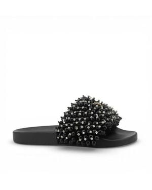 Kurt Geiger Sliders - Black