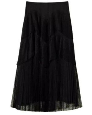 Twinset Midi Skirts - Black