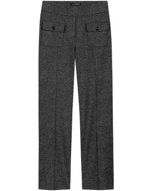 Luisa Cerano Babyflare Broek - Grijs