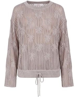 Jucca Round-Neck Knitwear - Marrone
