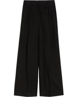 Weekend by Maxmara Wide Trousers - Noir