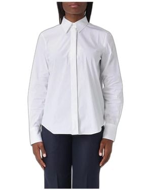 Brunello Cucinelli Katoenen Poplin Shirt - Wit