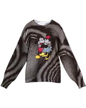 Desigual Jers_Hug Mickey - Zwart