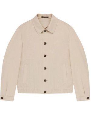Slowear Bomber Jackets - Natural