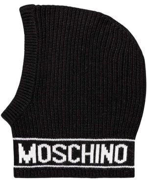Moschino Logo Hood - Zwart