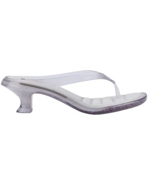 Melissa Schoenen ,Wit ,Flip Flop Kitten Heel