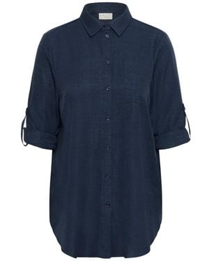 Kaffe Kcellie Shirt Tunic - Blauw