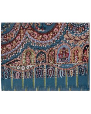 Etro Silky Scarves - Bleu