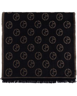 Giorgio Armani Winter Scarves - Negro