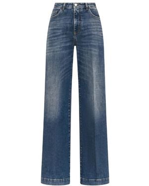 Seventy Wide Jeans - Azul