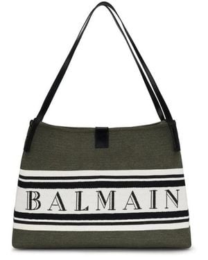 Balmain Shoulder Bags - Nero