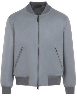 Brioni Bomber Jackets - Gris