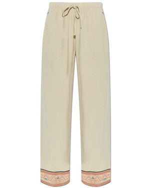 Hanro Wide Trousers - Neutro