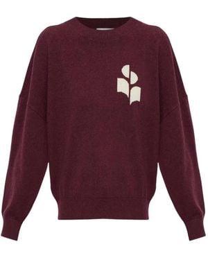 Isabel Marant Truien & Vesten ,Rood ,Katoen Marisans Sweater - Paars