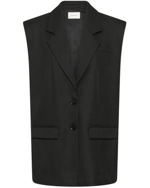 Gestuz Vests - Negro
