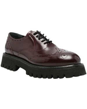 ADRIANNA FERETTI Laced Shoes - Brown