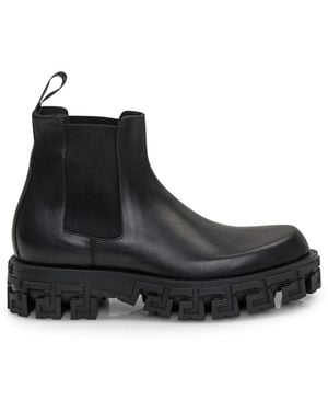Versace Chelsea Boots - Negro