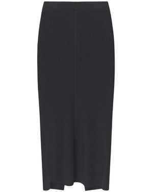 Aeron Maxi Skirts - Negro