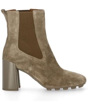 Hogan Schoenen ,Leer H695 Chelsea Boots - Bruin