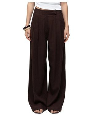 GUAJA. Wide Trousers - Negro