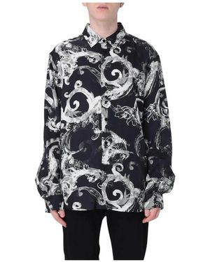 Versace Jeans Couture Casual Shirts - Black