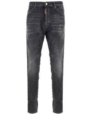 DSquared² Slim-Fit Jeans - Grey