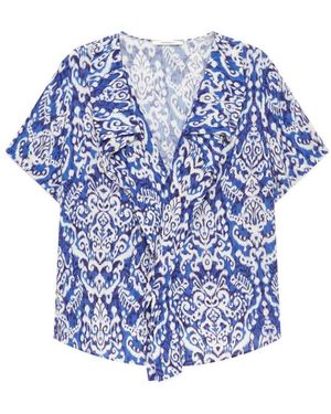 Maliparmi Blouses - Blue