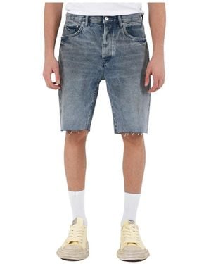 Purple Brand Denim Shorts - Blue