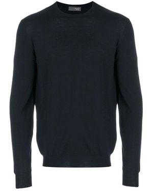 Drumohr Round-Neck Knitwear - Bleu