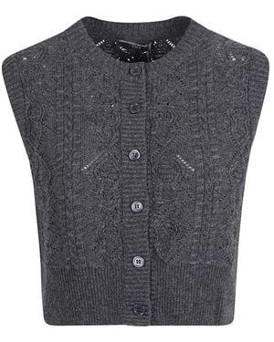 Ermanno Scervino Vests - Grijs