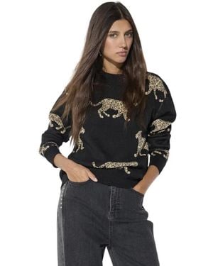 Lola Casademunt Round-Neck Knitwear - Black