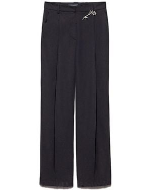 Prada Straight Trousers - Blue