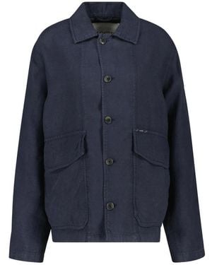 Closed Cargo Overshirt - Blau