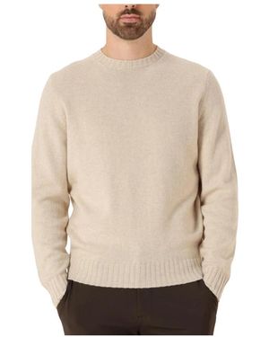 FILIPPO DE LAURENTIIS Round-Neck Knitwear - Natural