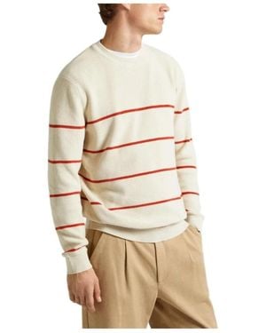 Pepe Jeans Round-Neck Knitwear - Natural