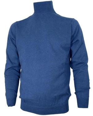 Cashmere Company Turtlenecks - Blue