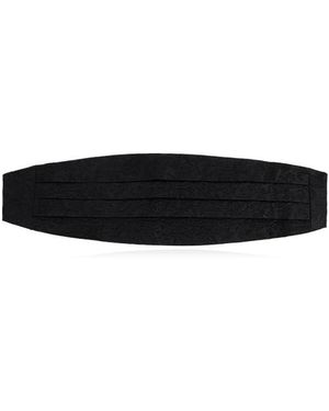 Etro Paisley Jacquard Kummerbund - Schwarz