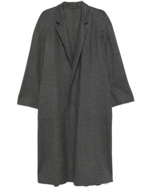 Carven Belted Coats - Gray