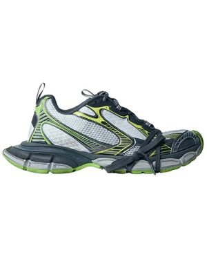 Balenciaga Verzierte Low-Top-Sneaker Mit Schnürung - Blau