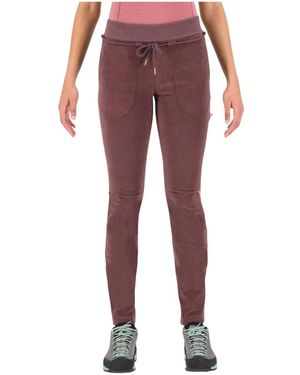 Karpos Fitness ,Paars ,Huckleberry Abete Evo Damesbroek - Rood
