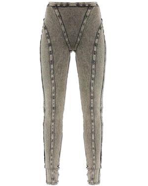 KNWLS Broeken ,Grijs ,Katoen Scuba Leggings