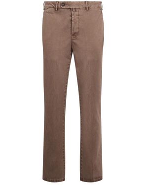 Moorer Broeken ,Bruin ,Katoen Katoenen Chino Broek